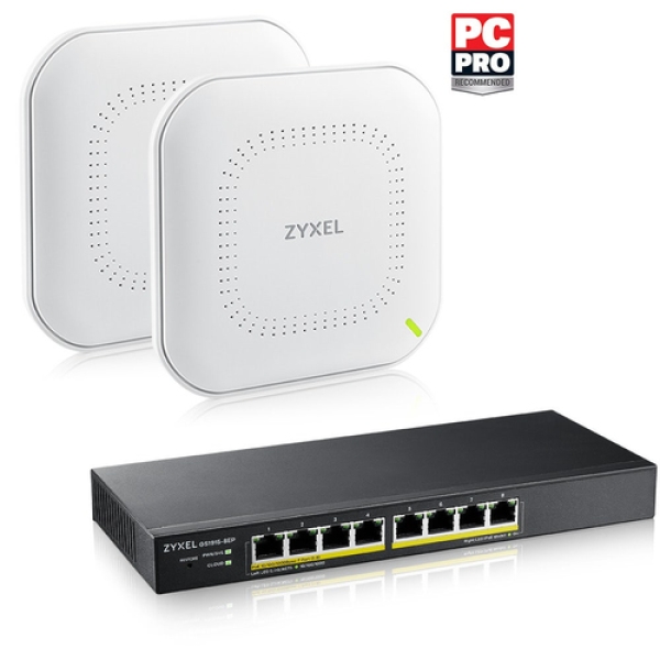 Zyxel GS1915-8EP Gestionado L2 Gigabit Ethernet (10/100/1000) Energía sobre Ethernet (PoE) Negro GS1915-8EP-EU0102F
