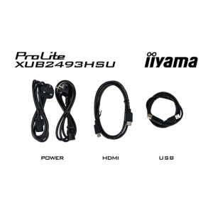 iiyama ProLite pantalla para PC 60,5 cm (23.8") 1920 x 1080 Pixeles Full HD LED Negro