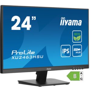 Alternative view of iiyama ProLite XU2463HSU-B1 pantalla para PC 60,5 cm (23.8") 1920 x 1080 Pixeles Full HD LED Negro