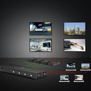 Lindy 38328 extensor audio/video Transmisor y receptor de señales AV Negro Lindy 38328 extensor audio/video Transmisor y receptor de señales AV Negro