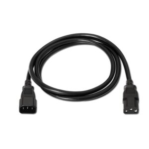 Alternative view of AISENS A132-0171 cable de transmisión Negro 1,5 m C13 acoplador C14 acoplador