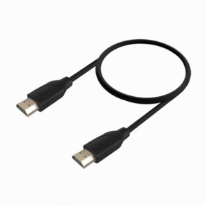 Alternative view of AISENS Cable HDMI V2.0 Premium Alta Velocidad / Hec 4K@60Hz 18Gbps, A/M-A/M, Negro, 0.5m