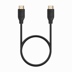 AISENS Cable HDMI V2.0 Premium Alta Velocidad / Hec 4K@60Hz 18Gbps, A/M-A/M, Negro, 0.5m