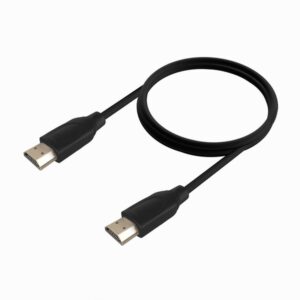 AISENS Cable HDMI V2.0 Premium Alta Velocidad / Hec 4K@60Hz 18Gbps, A/M-A/M, Negro, 1.0m