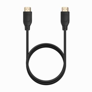 AISENS Cable HDMI V2.0 Premium Alta Velocidad / Hec 4K@60Hz 18Gbps, A/M-A/M, Negro, 1.0m