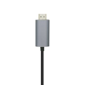 AISENS Cable conversor USB-C a HDMI 4K@60HZ, USB-C/M-HDMI/M, Negro, 0.8m AISENS Cable conversor USB-C a HDMI 4K@60HZ, USB-C/M-HDMI/M, Negro, 0.8m