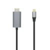 AISENS Cable conversor USB-C a HDMI 4K@60HZ, USB-C/M-HDMI/M, Negro, 1.8m AISENS Cable conversor USB-C a HDMI 4K@60HZ, USB-C/M-HDMI/M, Negro, 1.8m