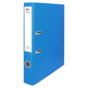 ARCHIVADOR PALANCA 45 COLOR AZUL A4 LOMO ESTRECHO 290X320X55 GRAFOPLAS 17269330 | PACK 12 UNIDADES