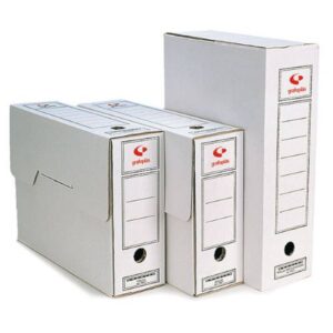 ARCHIVO DEFINITIVO FOLIO BLANCO 253X360X100 GRAFOPLAS 70907700 | PACK 50 UNIDADES