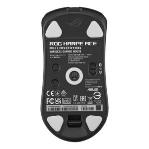 ASUS ROG Harpe Ace Aim Lab Edition ratón Ambidextro RF Wireless + Bluetooth + USB Type-A Óptico 36000 DPI ASUS ROG Harpe Ace Aim Lab Edition ratón Ambidextro RF Wireless + Bluetooth + USB Type-A Óptico 36000 DPI