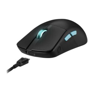 ASUS ROG Harpe Ace Aim Lab Edition ratón Ambidextro RF Wireless + Bluetooth + USB Type-A Óptico 36000 DPI ASUS ROG Harpe Ace Aim Lab Edition ratón Ambidextro RF Wireless + Bluetooth + USB Type-A Óptico 36000 DPI