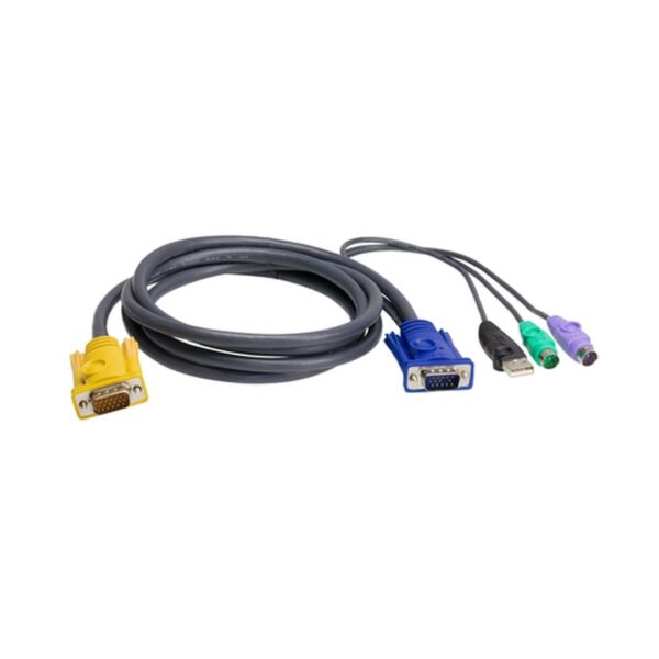ATEN Cable KVM PS/2-USB de 1,8 m
