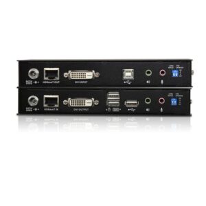 ATEN Extensor KVM HDBaseT™ 2.0 DVI USB (modo de largo alcance de hasta 1920 x 1080 a 150m) ATEN Extensor KVM HDBaseT™ 2.0 DVI USB (modo de largo alcance de hasta 1920 x 1080 a 150m)