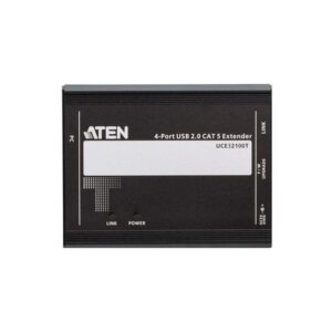 ATEN Extensor USB 2.0 por Cat 5 con hub de cuatro puertos (hasta 100 m) ATEN Extensor USB 2.0 por Cat 5 con hub de cuatro puertos (hasta 100 m)