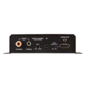Alternative view of ATEN Receptor HDMI HDBaseT con desincrustador de audio / PoH bidireccional (4K a 100 m) (HDBaseT Class A) (compatible con PoH PSE y PD)