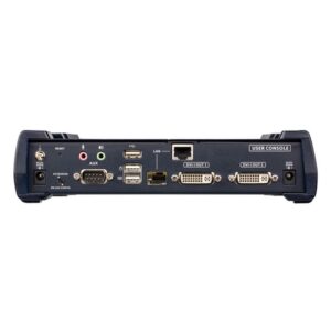ATEN Receptor KVM por IP DVI-I dual display USB