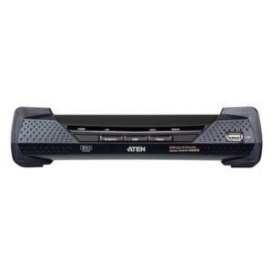 ATEN Receptor KVM por IP DVI-I dual display USB