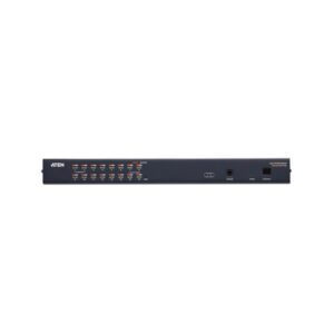 ATEN Switch KVM Cat 5 multi-interfaz de 16 puertos