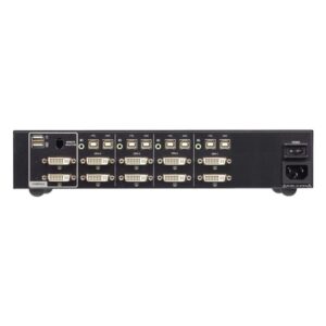 Alternative view of ATEN Switch KVM de seguridad avanzada DVI dual display USB de 4 puertos con CAC (compatible con PSD PP v4.0)