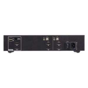Alternative view of ATEN Switch KVM de seguridad avanzada DisplayPort dual display USB de 2 puertos (compatible con PSD PP v4.0)