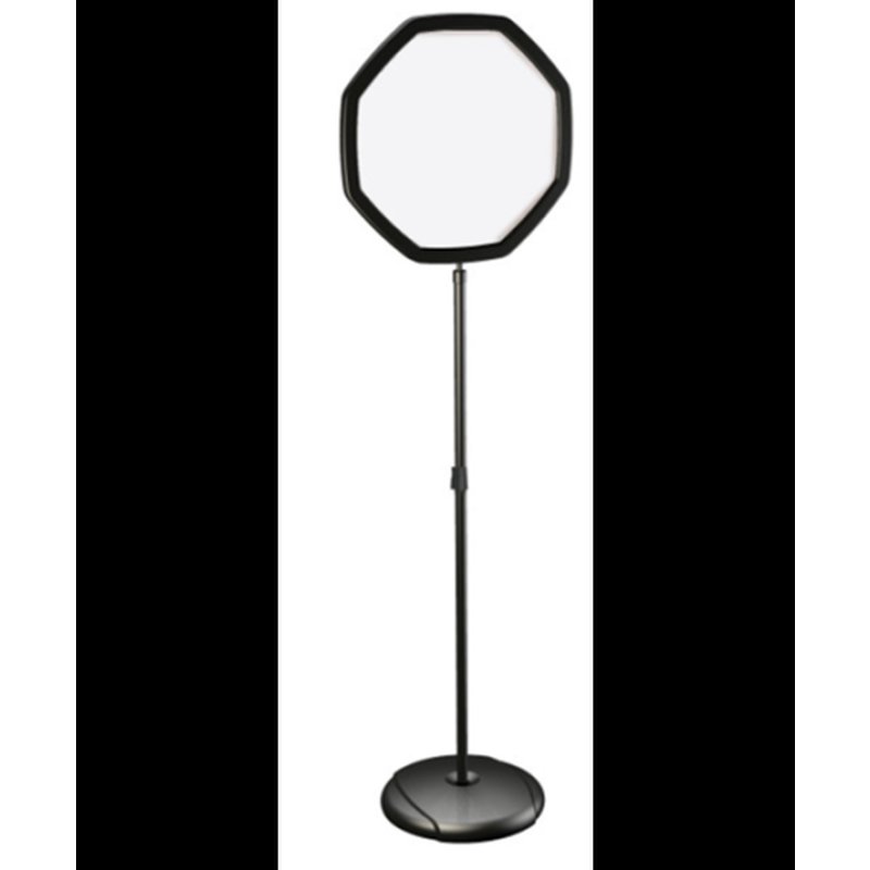 ATRIL DE PIE INFORMATIVO DISEÑO OCTAGONAL BIOFFICE SIG08070101