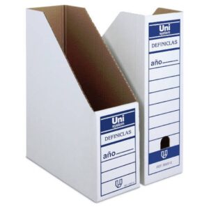 BOX REVISTERO CARTON DEFINICLAS UNISYSTEM DEFINICLAS 70906570 | PACK 60 UNIDADES