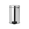 Brabantia 113581 papelera 12 L Alrededor Acero inoxidable Brabantia 113581 papelera 12 L Alrededor Acero inoxidable