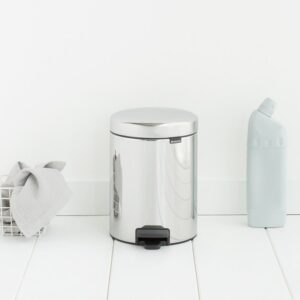 Brabantia Pedal Bin newIcon Alrededor Acero inoxidable