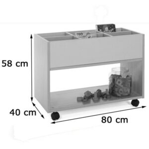 Alternative view of CARRO LIBRERÍA ALTO HAYA MOBEDUC 600904HR18