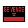 CARTEL "SE VENDE" 350X250 MM PVC NEGRO ARCHIVO 2000 6167 NE CARTEL "SE VENDE" 350X250 MM PVC NEGRO ARCHIVO 2000 6167 NE