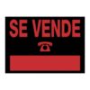 CARTEL "SE VENDE" 500X350 MM PVC NEGRO ARCHIVO 2000 6165 NE CARTEL "SE VENDE" 500X350 MM PVC NEGRO ARCHIVO 2000 6165 NE