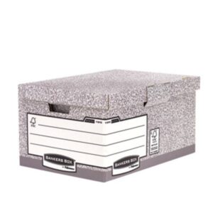 Alternative view of CONTENEDOR ARCHIVO TAPA FIJA BANKERS BOX 1181501 | PACK 10 UNIDADES