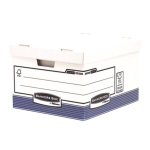 Alternative view of CONTENEDOR DE ARCHIVOS TAMAÑO FOLIO AZUL BANKERS BOX 0030901 | PACK 10 UNIDADES