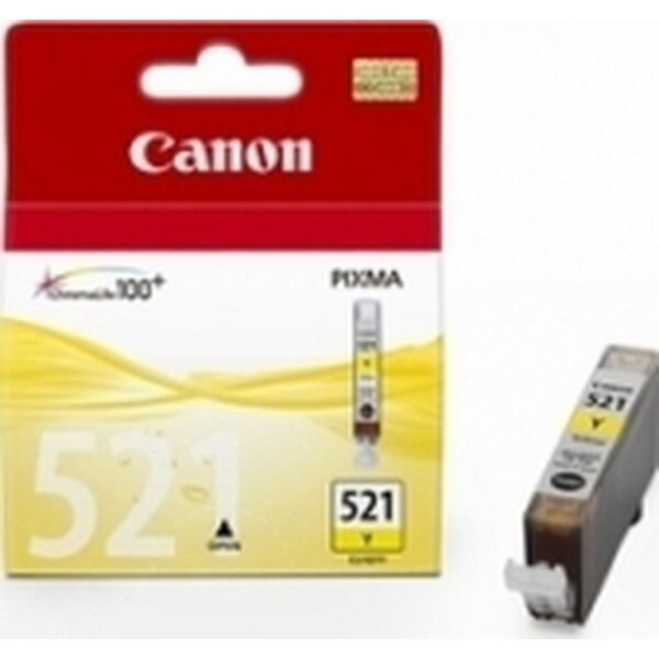 Canon CLI-521 cartucho de tinta 1 pieza(s) Original Amarillo