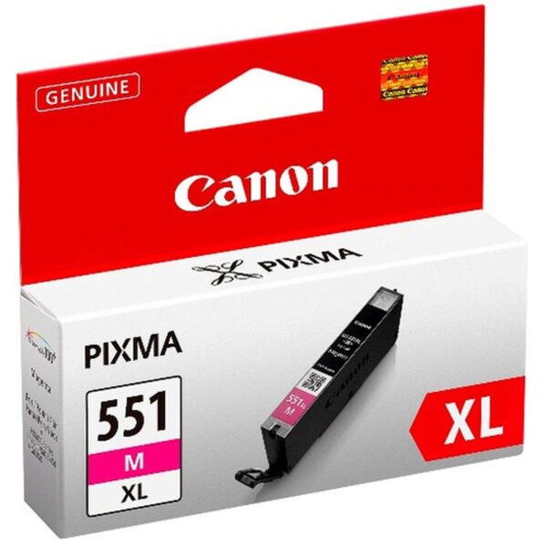 Canon CLI-551XL M w/sec cartucho de tinta 1 pieza(s) Original Alto rendimiento (XL) Foto magenta