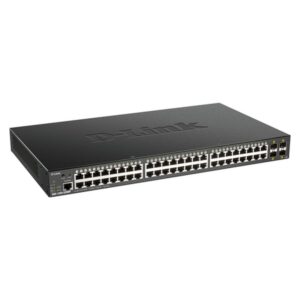 D-Link DGS-1250-52XMP switch Gestionado L3 Ninguno Energía sobre Ethernet (PoE) Negro