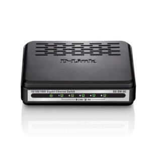 D-Link GO-SW-5G switch No administrado Negro