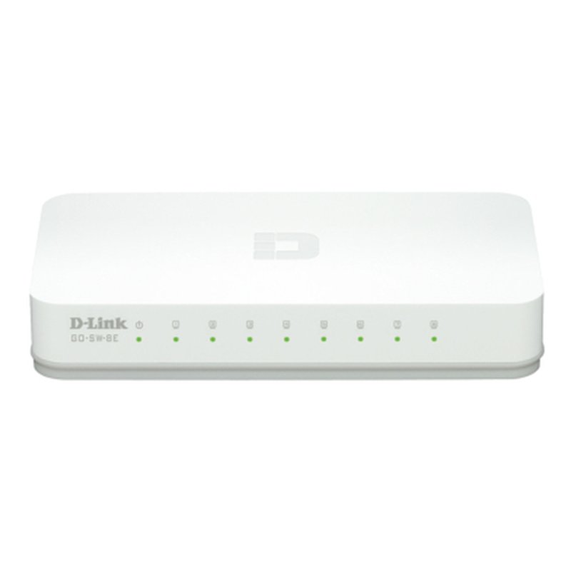 D-Link GO-SW-8E switch No administrado Fast Ethernet (10/100) Blanco