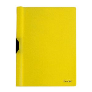 DOSSIERES CLIP AMARILLO A4 230X310 DOHE 90417 | PACK 8 UNIDADES