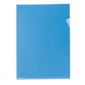Alternative view of DOSSIER POLIPROPILENO DIN-A4 AZUL GRAFOPLAS 5280030 | PACK 100 UNIDADES