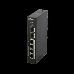 (DH-PFS4206-4P-96) DAHUA SWITCH POE L2 GESTIONABLE 3 PUERTOS + 1 UPLINK GIGABIT HIPOE + 2 SFP