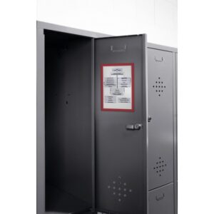 Alternative view of Durable DURAFRAME marco magnético A4 Rojo