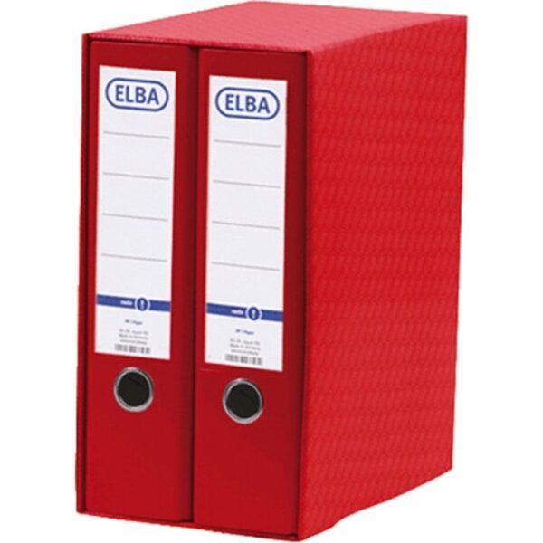 MODULO ARCHIVADOR PALANCA x2 RADO TOP A4 ANCHOS COLOR ROJO ELBA 100580052