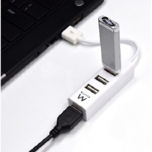 Alternative view of Ewent EW1122 hub de interfaz USB 2.0 Blanco