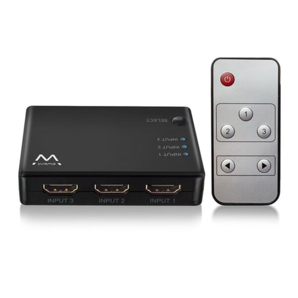 Ewent EW3730 interruptor de video HDMI