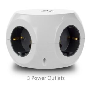 Ewent EW3939 base múltiple 1,5 m 3 salidas AC Interior Blanco Ewent EW3939 base múltiple 1,5 m 3 salidas AC Interior Blanco