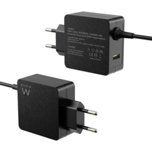 Ewent EW3979 cargador de dispositivo móvil Portátil Negro Corriente alterna Carga rápida Interior Ewent EW3979 cargador de dispositivo móvil Portátil Negro Corriente alterna Carga rápida Interior