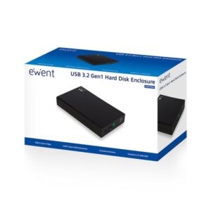 Ewent EW7056 caja para disco duro externo Caja de disco duro (HDD) Negro 3.5" Ewent EW7056 caja para disco duro externo Caja de disco duro (HDD) Negro 3.5"