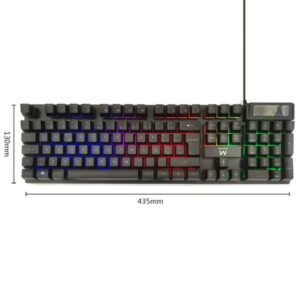 Ewent PL3319 teclado USB QWERTY Portugués Negro