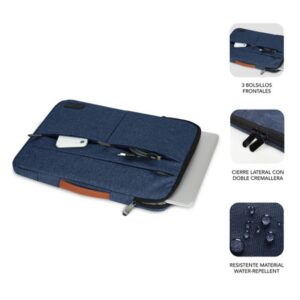 MALETIN PORTATIL SUBBLIM AIR PADDING 360 SLEEVE 13.3" - 14" BLUE MALETIN PORTATIL SUBBLIM AIR PADDING 360 SLEEVE 13.3" - 14" BLUE